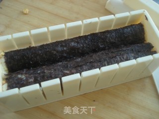 炒饭寿司的做法步骤：8