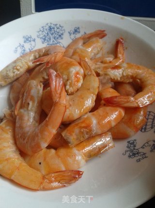 美味茄汁虾的做法步骤：6