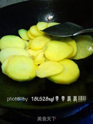 开胃干锅土豆片的做法步骤：4
