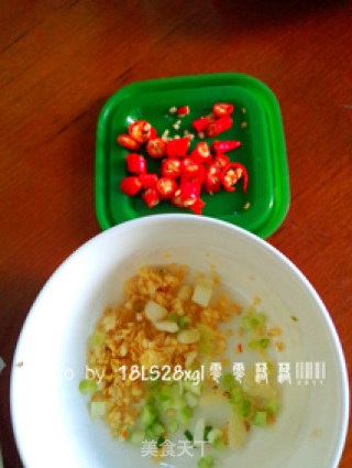 豆豉蒜薹炒肉末的做法步骤：3