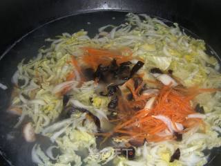 鲜虾鸡丝面的做法步骤：8