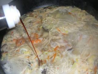 鲜虾鸡丝面的做法步骤：11