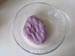 紫薯椰蓉酥的做法步骤：4