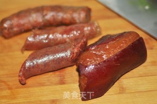 腊味煲仔饭的做法步骤：8