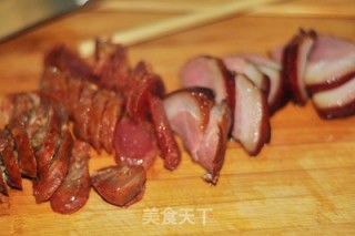 腊味煲仔饭的做法步骤：9
