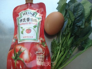 茄汁鸡蛋汤的做法步骤：1