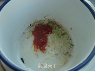 茄汁鸡蛋汤的做法步骤：3
