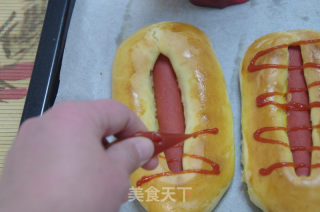 香肠面包的做法步骤：18