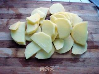 腌菜炒土豆片的做法步骤：3