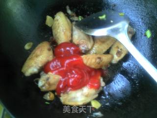 茄汁鸡翅的做法步骤：7