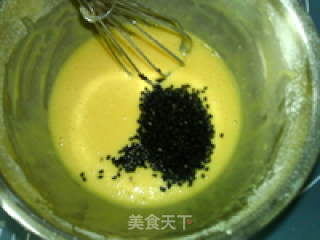 浓香芝麻蛋卷的做法步骤：7