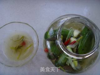 酸甜爽口---俄式酸黄瓜的做法步骤：5