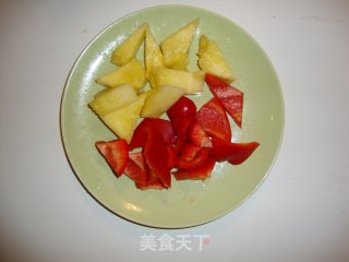 菠萝古老肉的做法步骤：2