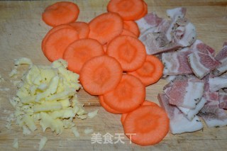 培根胡萝卜匹萨的做法步骤：7