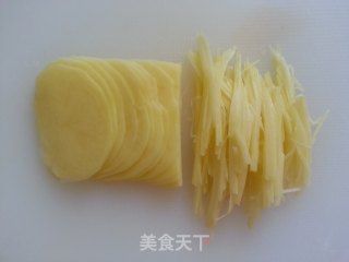 土豆饼 - 早餐系列的做法步骤：2