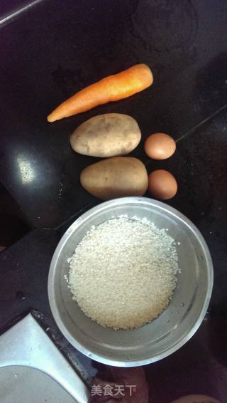 土豆糯米糕土的做法步骤：1