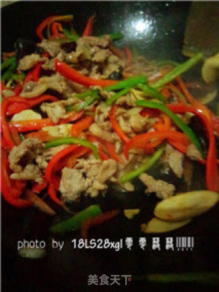 家常菜：时蔬炒肉片的做法步骤：11