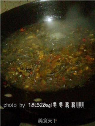 家常菜：酸菜粉条的做法步骤：10