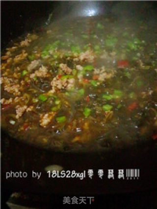 家常菜：酸菜粉条的做法步骤：11
