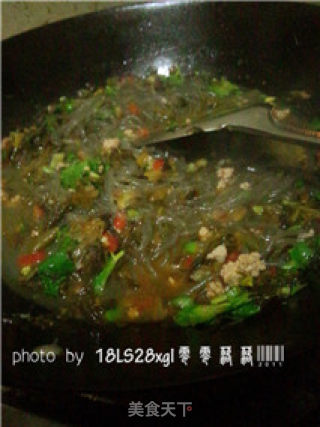 家常菜：酸菜粉条的做法步骤：12