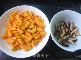 培根南瓜焗饭的做法步骤：3