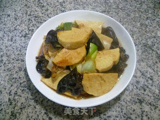 黑木耳大葱炒素鸡的做法步骤：13