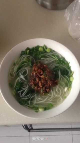 爱心米线的做法步骤：1