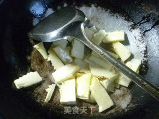 香菇炒冬笋的做法步骤：5