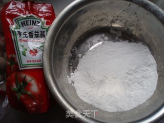 番茄酱汤圆的做法步骤：1