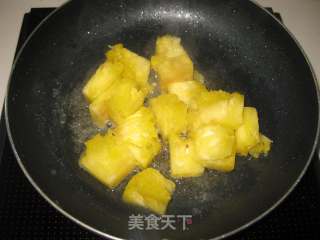 菠萝鸡米花的做法步骤：6
