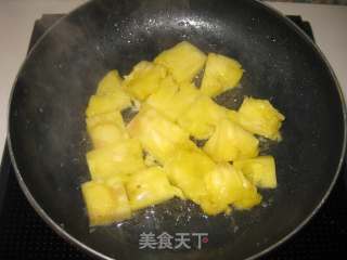 菠萝鸡米花的做法步骤：7