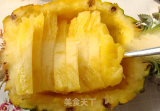 泰国菠萝饭的做法步骤：1