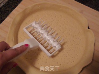菠萝叉烧芝心披萨（10寸or12寸）的做法步骤：10
