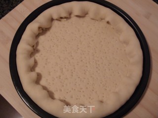 菠萝叉烧芝心披萨（10寸or12寸）的做法步骤：12