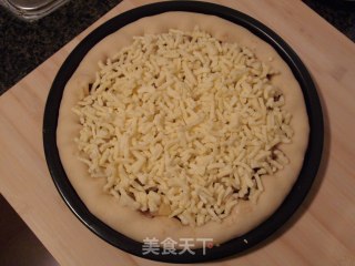 菠萝叉烧芝心披萨（10寸or12寸）的做法步骤：16