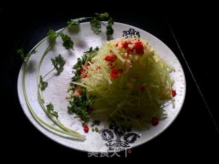 盐水青菜丝的做法步骤：4