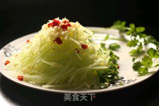 盐水青菜丝的做法步骤：6