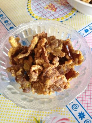 孜然炸肉的做法步骤：8