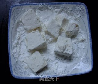松仁脆皮豆腐的做法步骤：3