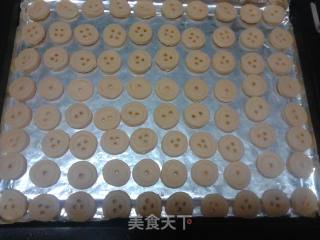 自制扣子饼干的做法步骤：9