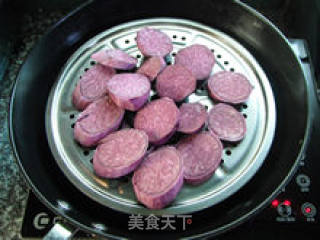【紫薯吐司】---喜欢那抹紫色，淡淡的就很美的做法步骤：1