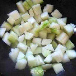 冬瓜饭的做法步骤：1
