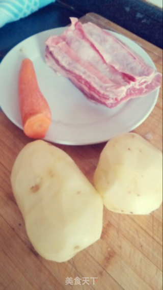 牛肉烧土豆的做法步骤：2
