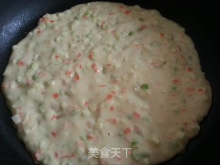 蔬菜饼 - 早餐系列的做法步骤：3