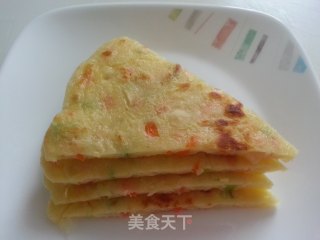 蔬菜饼 - 早餐系列的做法步骤：5