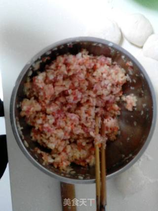 白菜猪肉馅馅饼的做法步骤：4