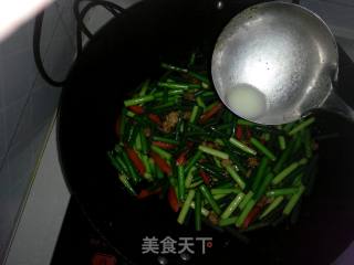 肉末炒蒜苔的做法步骤：8