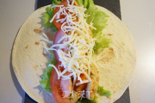 麦当劳版墨西哥鸡肉卷的做法步骤：7
