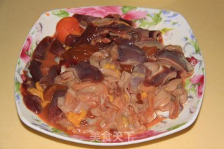 泡椒炒鸡杂的做法步骤：1
