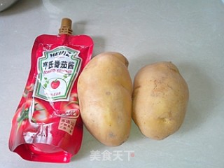 香炸土豆条的做法步骤：1